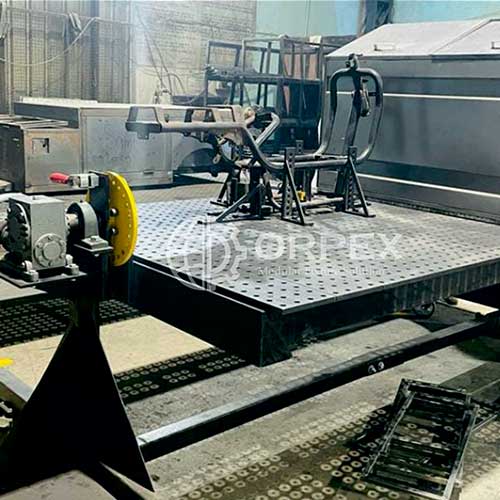 Industrial Welding Fixture | Orpex Modutech Modular Fixture Example