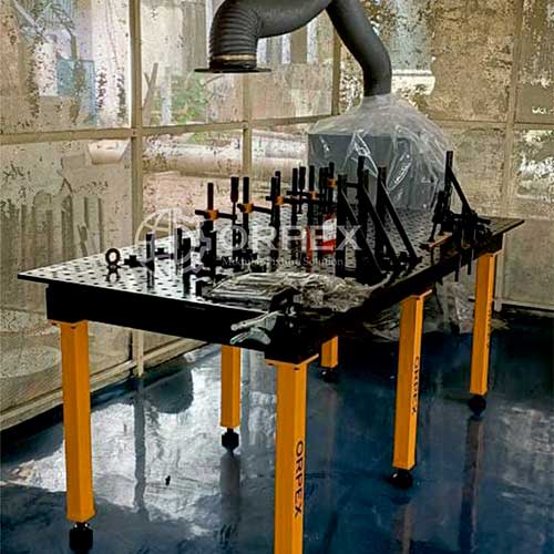 Modular Welding Fixtures | Orpex Modutech Modular Fixture Example