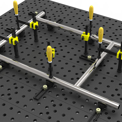 Orpex Modutech Round Pipe Frame Fixture Example