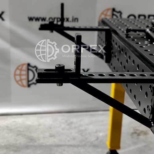 Welding Table Side Extension | Orpex Modutech Fixture Example