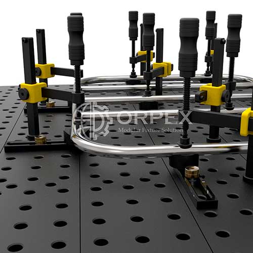 Tubular Welding Fixture | Orpex Modutech Fixture Example